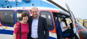 helicopter flight to halong