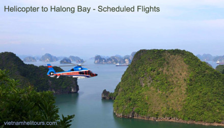 Book Helicopter to Halong Bay from Hanoi