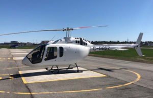 Flight to Halong Bay by Bell 505 Helicopter