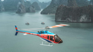 Đặt vé trực thăng Hạ Long bay ngắm cảnh